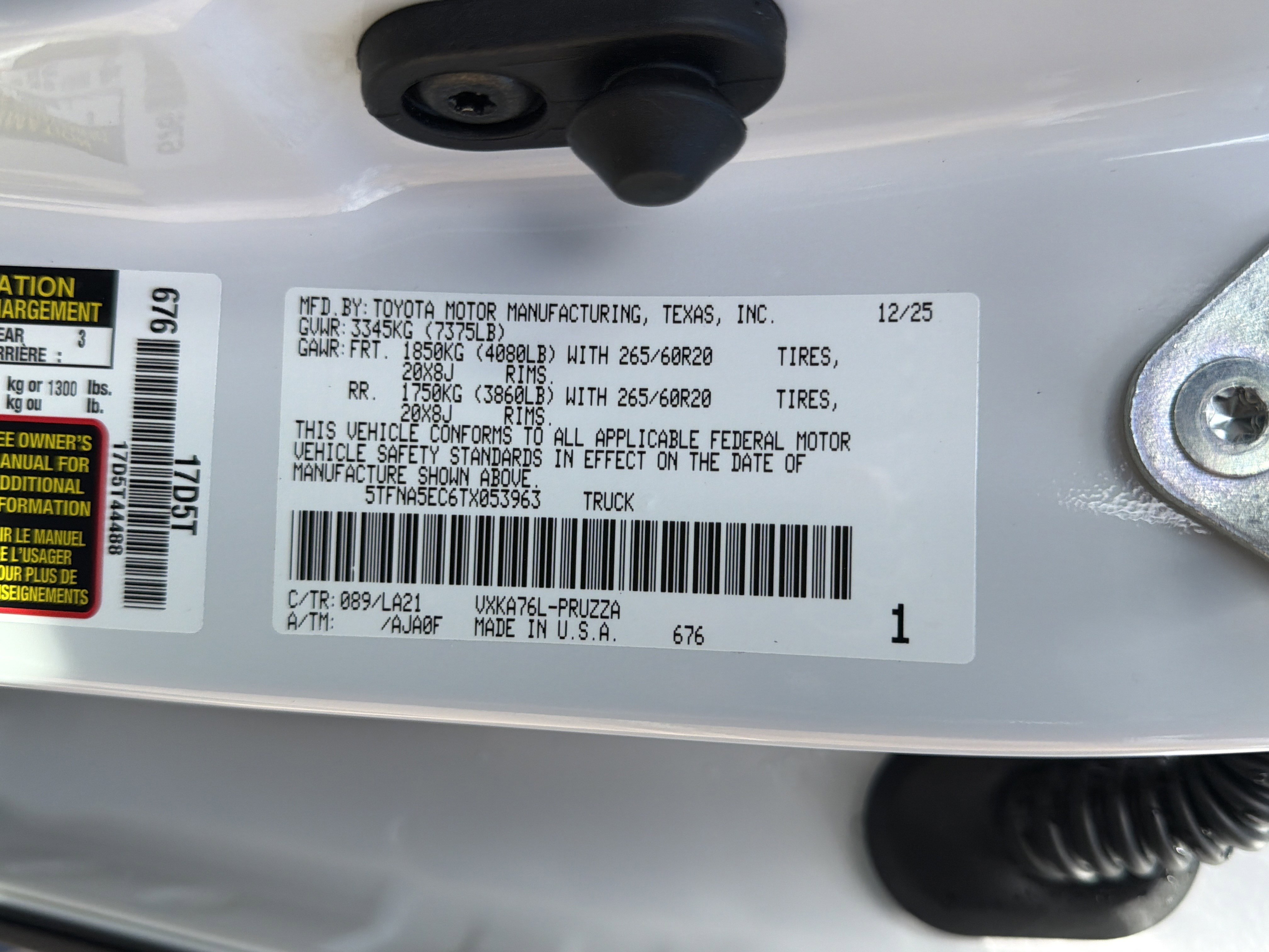 Used 2026 Toyota Tundra Platinum image 31