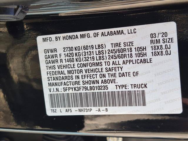 Used 2020 Honda Ridgeline RTL-E image 23
