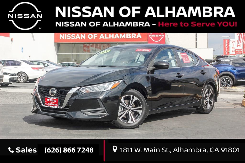 Certified 2021 Nissan Sentra SV
