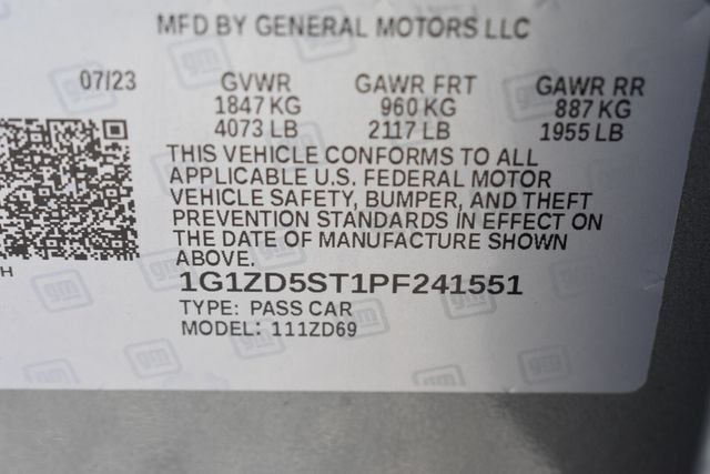 Certified 2023 Chevrolet Malibu LT FWD image 36