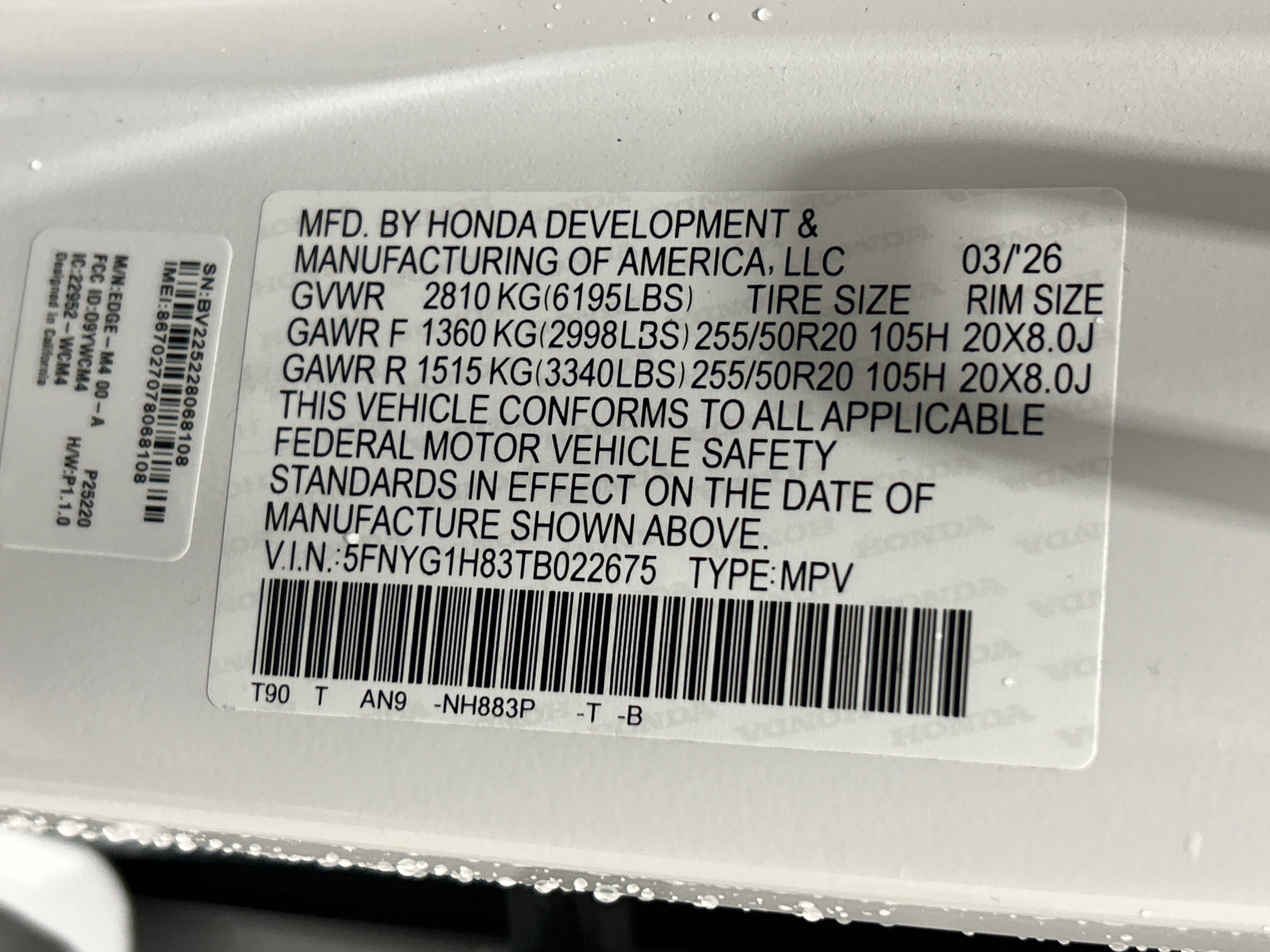 Used 2026 Honda Pilot Elite image 36