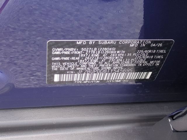 New 2026 Subaru Outback Limited w/ Premium/Limited Package 2 AWD/4WD image 45