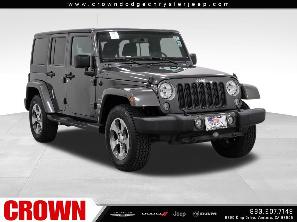 Used 2016 Jeep Wrangler Unlimited Sahara w/ Connectivity Group image 1