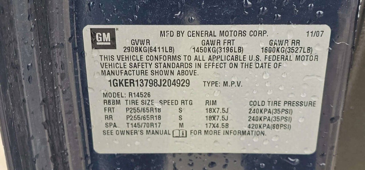Used 2008 GMC Acadia SLE FWD image 10