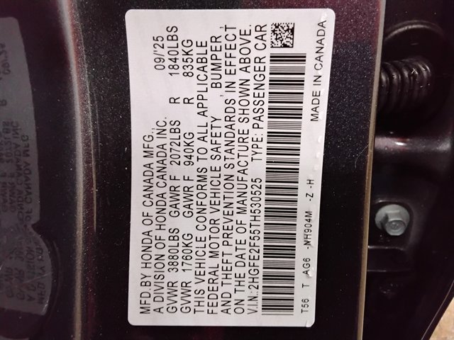 Used 2026 Honda Civic Sport image 19