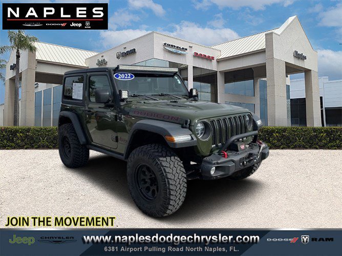 Used 2022 Jeep Wrangler Rubicon w/ Steel Bumper Group
