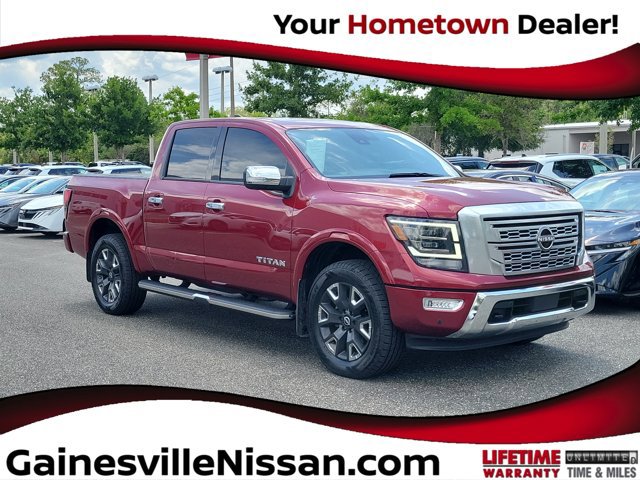 Used 2023 Nissan Titan Platinum Reserve w/ Moonroof Package AWD/4WD image 1