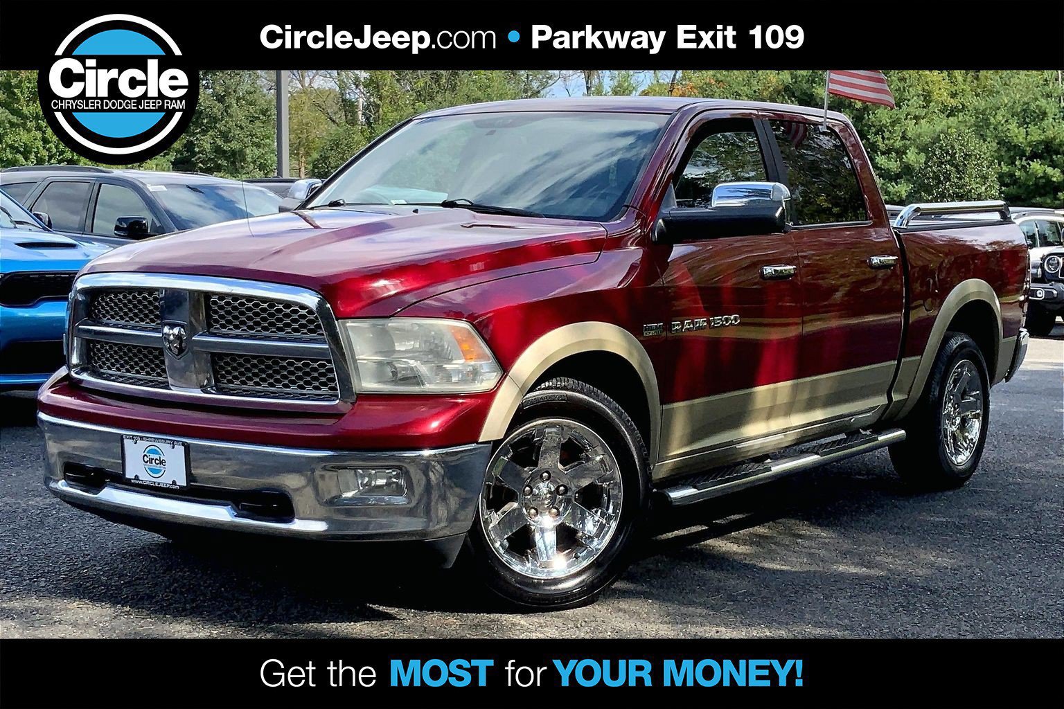 Used 2011 RAM 1500 Laramie w/ Protection Group AWD/4WD 360° Tour