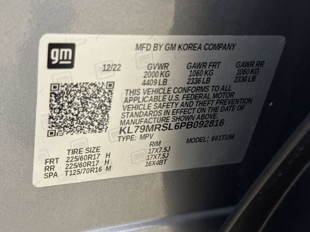 Certified 2023 Chevrolet TrailBlazer LT AWD/4WD image 28