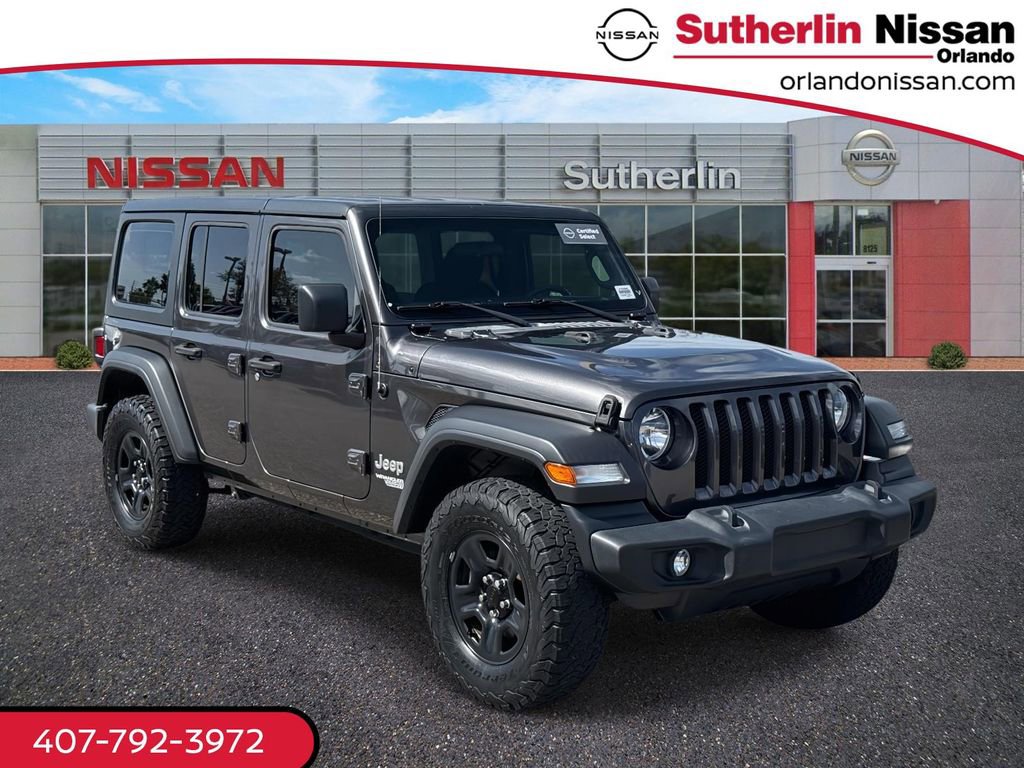 Used 2019 Jeep Wrangler Unlimited Sport