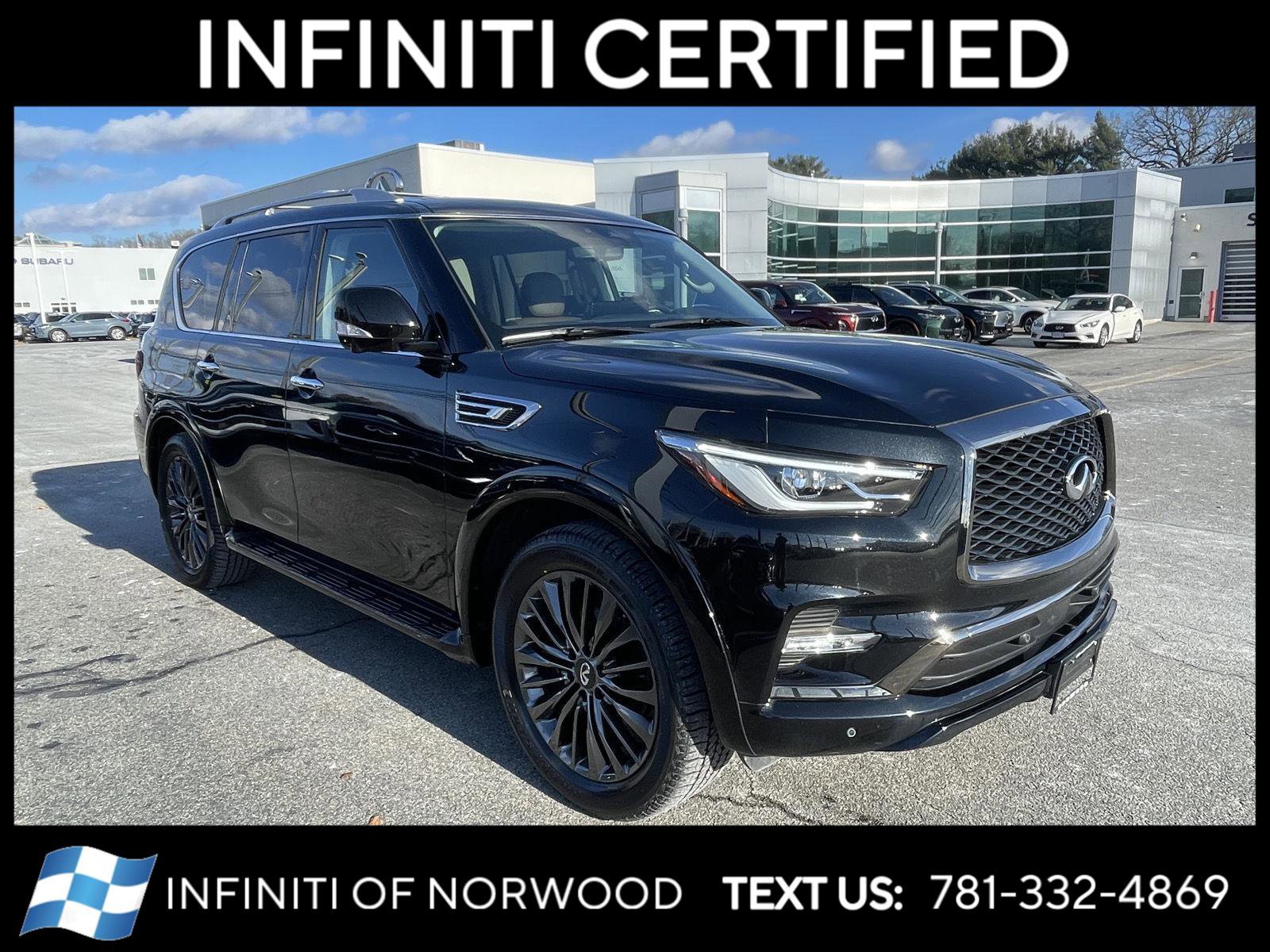 Certified 2024 INFINITI QX80 Premium Select w/ Cargo Package