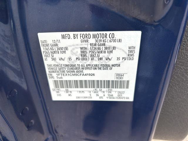 Used 2012 Ford F150 XLT w/ XLT Chrome Pkg image 21