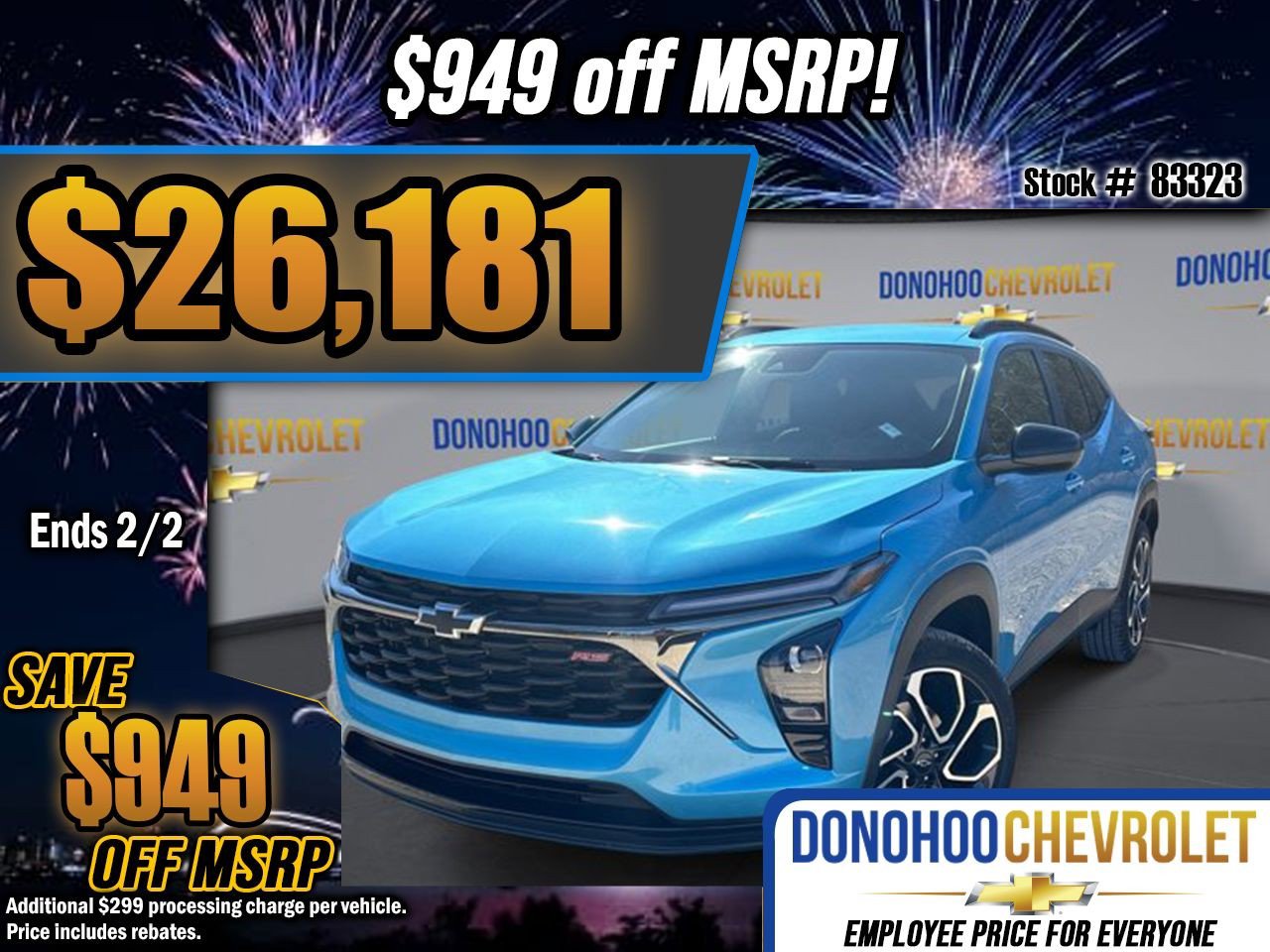 New 2026 Chevrolet Trax RS