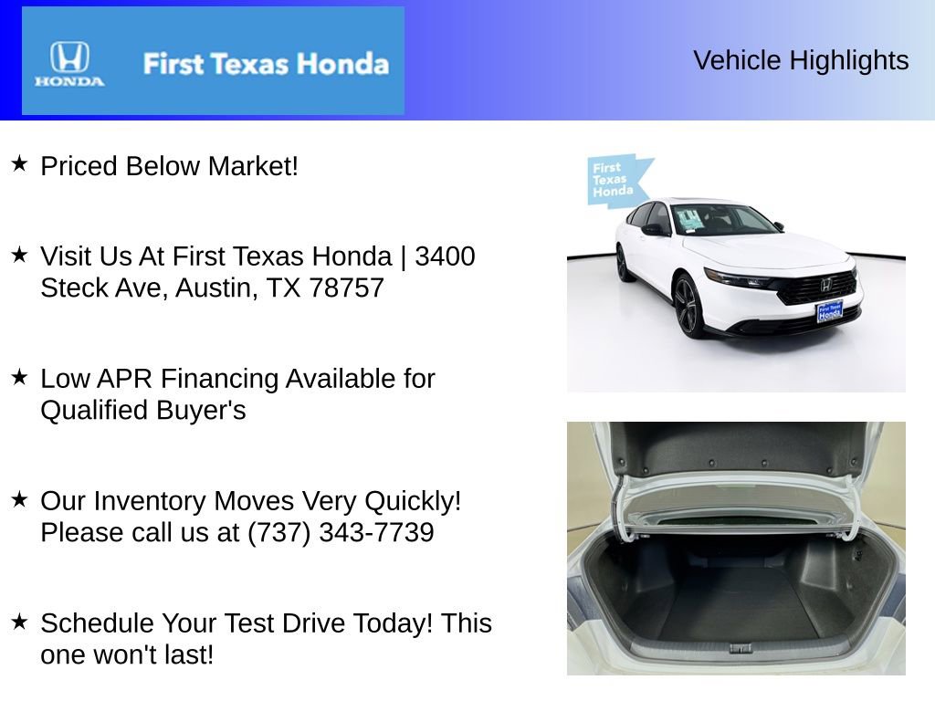 New 2026 Honda Accord SE image 5