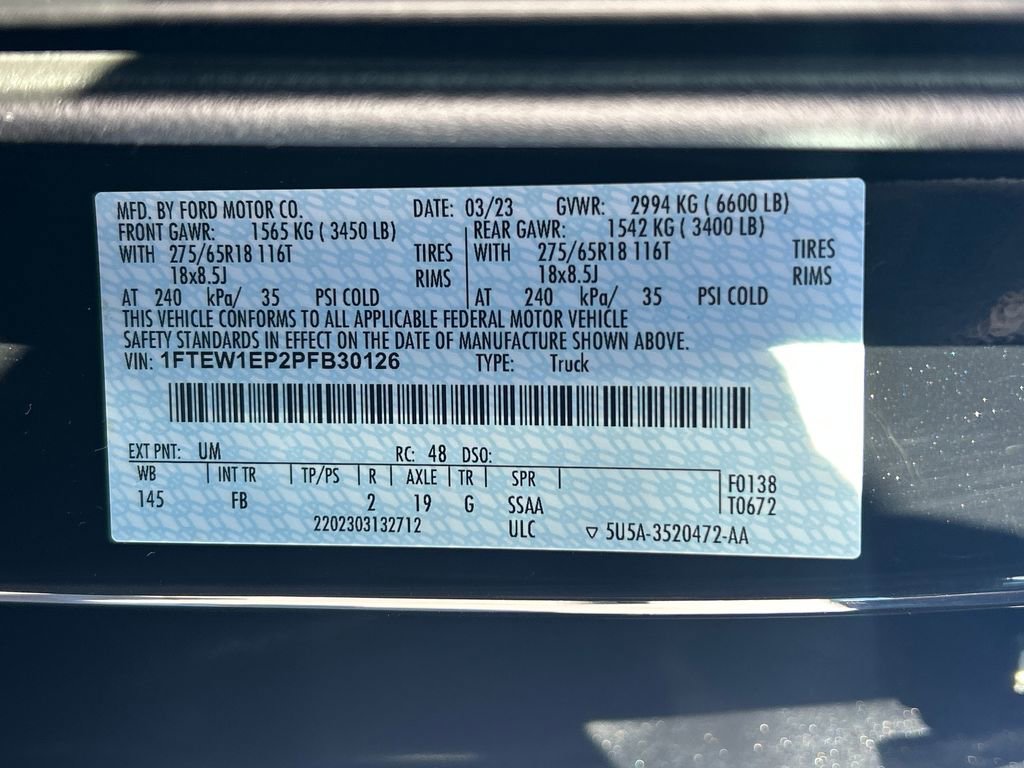 Used 2023 Ford F150 XLT w/ Equipment Group 302A High image 31