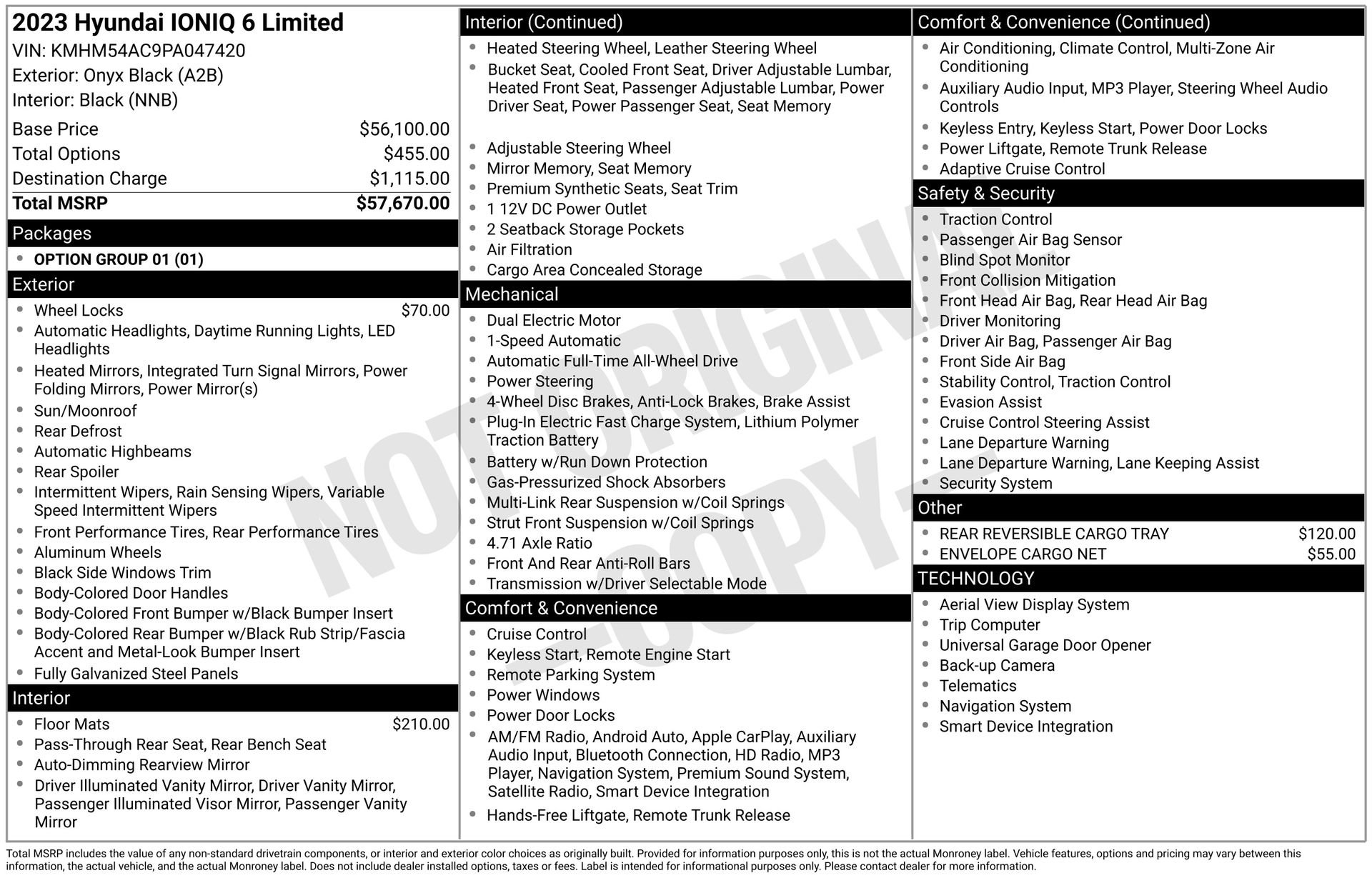 Used 2023 Hyundai Ioniq 6 Limited image 21