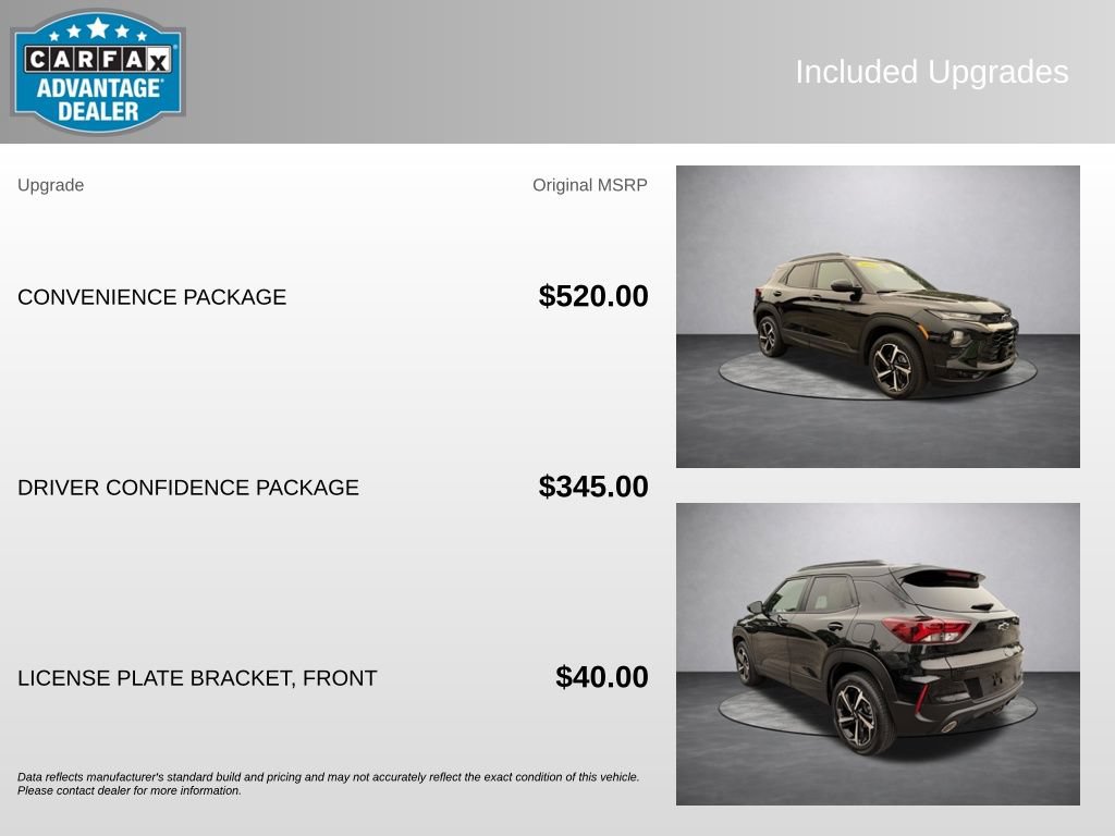 Used 2023 Chevrolet TrailBlazer RS w/ Convenience Package AWD/4WD image 5