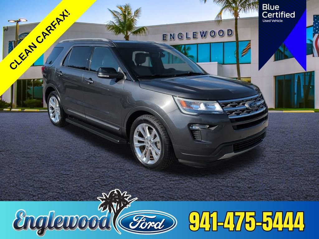 Certified 2018 Ford Explorer XLT w/ Equipment Group 202A image 1