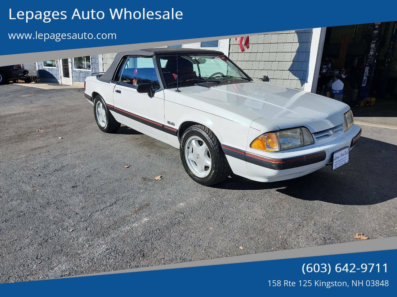 Used 1991 Ford Mustang LX RWD image 1