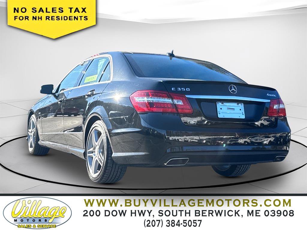 Used 2012 Mercedes-Benz E 350 4MATIC Sedan image 3