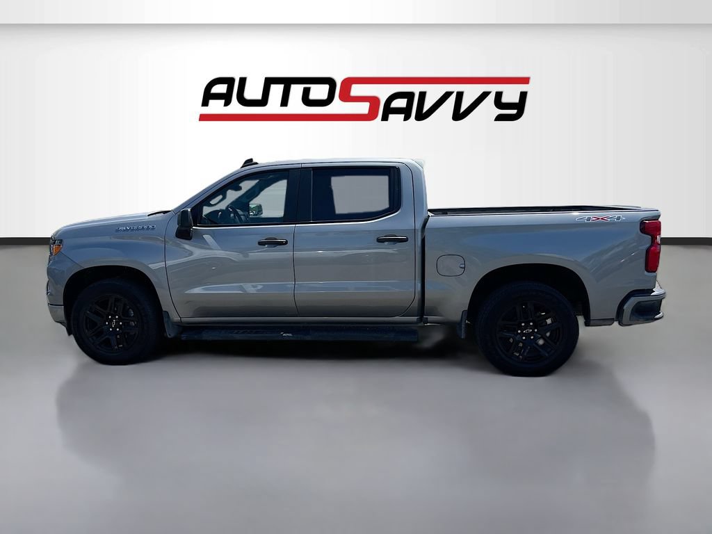 Used 2023 Chevrolet Silverado 1500 Custom w/ LPO, Dark Essentials Package AWD/4WD image 4