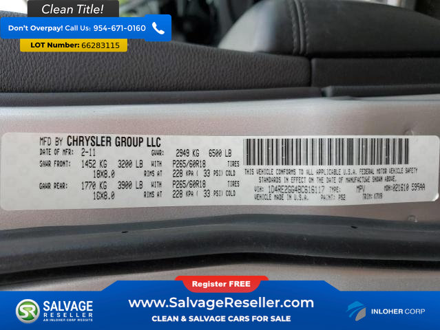 Used 2011 Dodge Durango Express w/ Popular Equipment Group AWD/4WD image 17