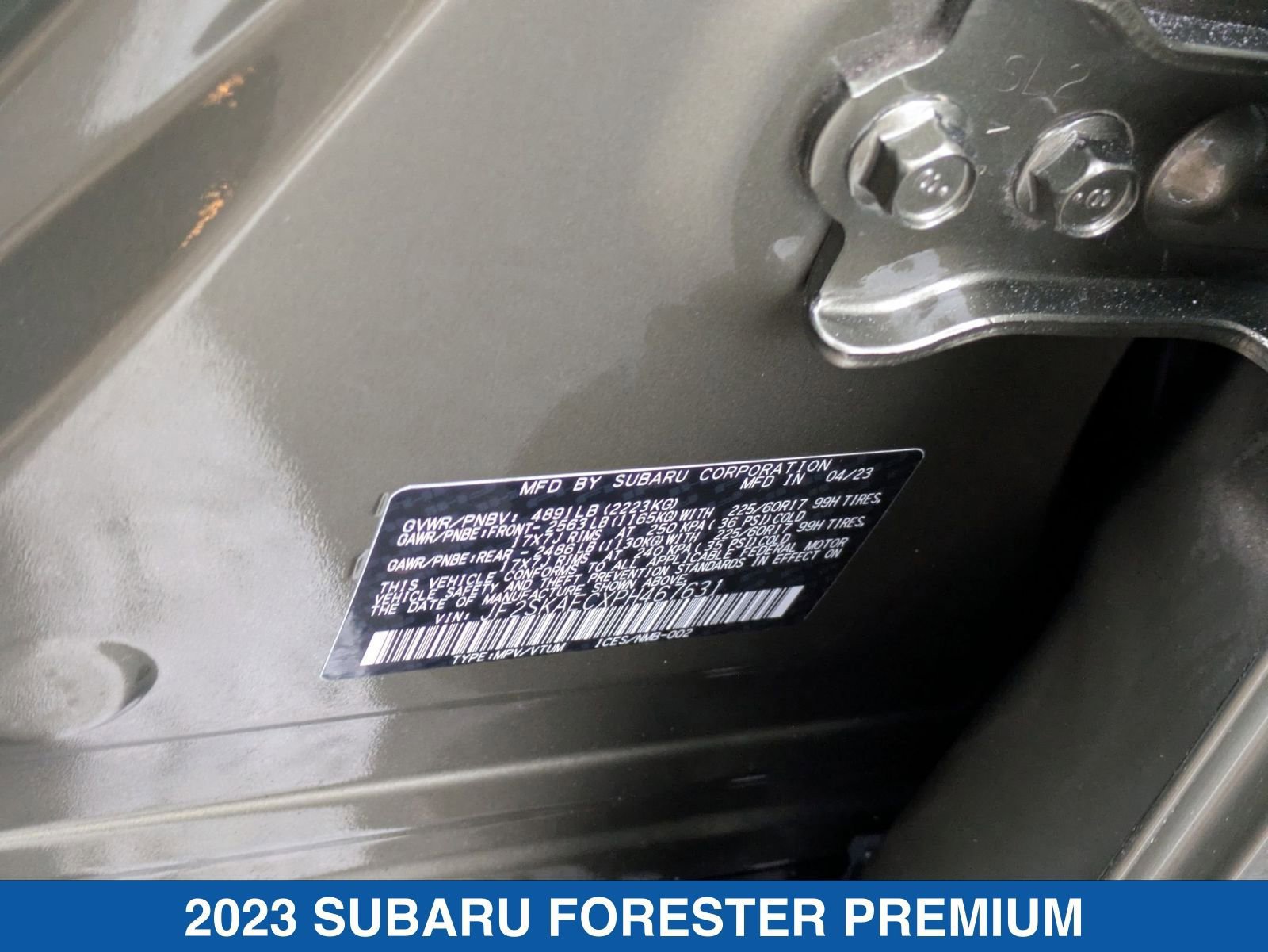 Certified 2023 Subaru Forester Premium image 39
