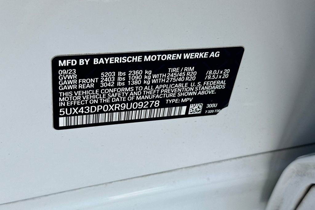 Used 2024 BMW X3 sDrive30i w/ Premium Package RWD image 36