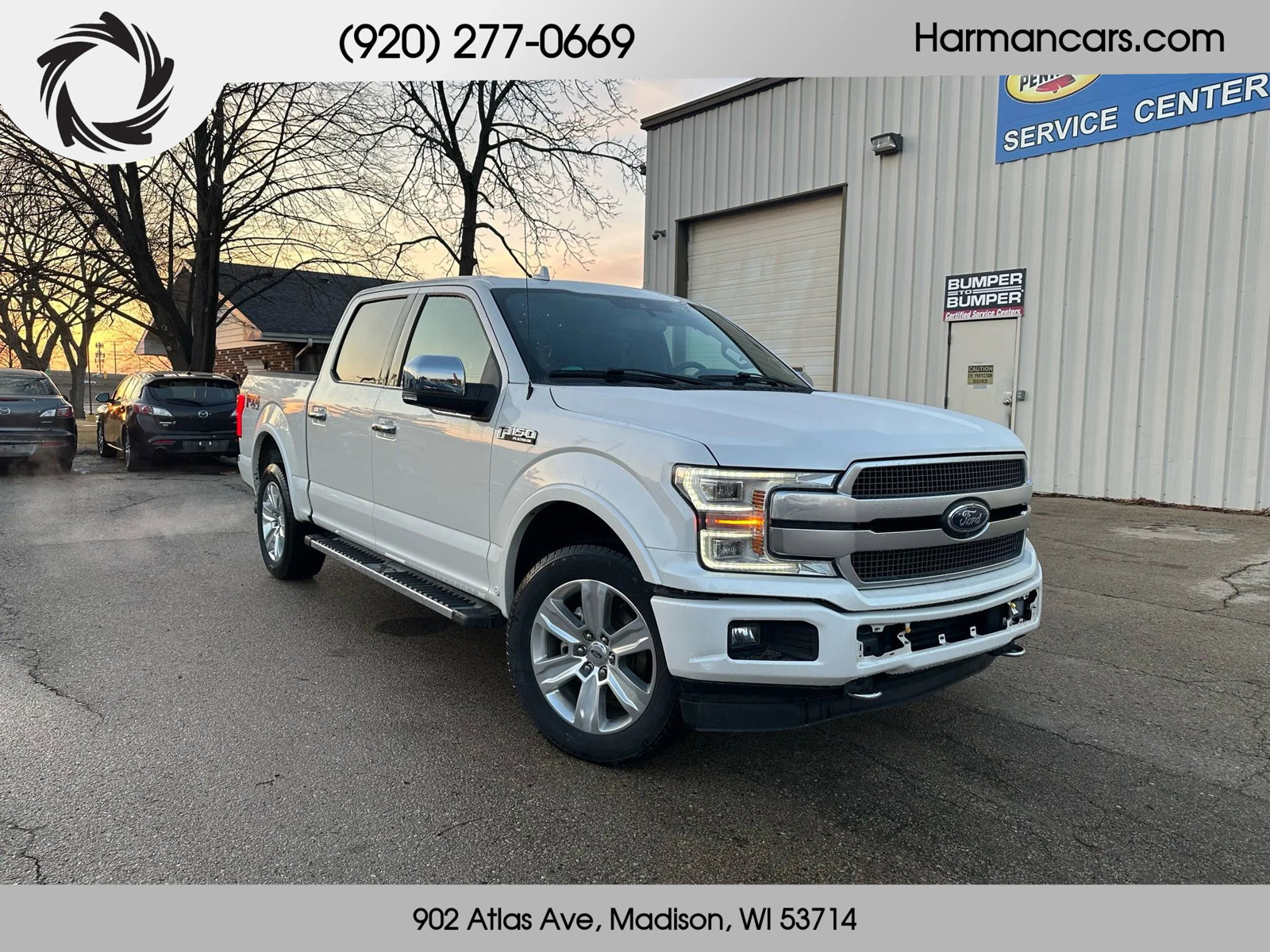 Used 2018 Ford F150 Platinum w/ Equipment Group 701A Luxury image 1