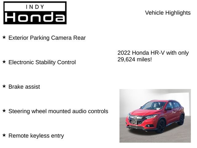 Used 2022 Honda HR-V Sport image 7