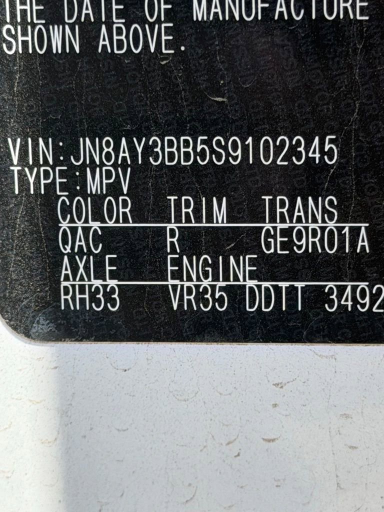 Used 2025 Nissan Armada SL w/ Captain's Chari Seat Package AWD/4WD image 12