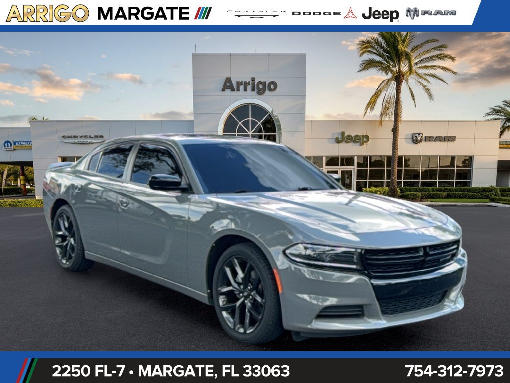 Certified 2023 Dodge Charger SXT w/ Blacktop Package RWD image 1
