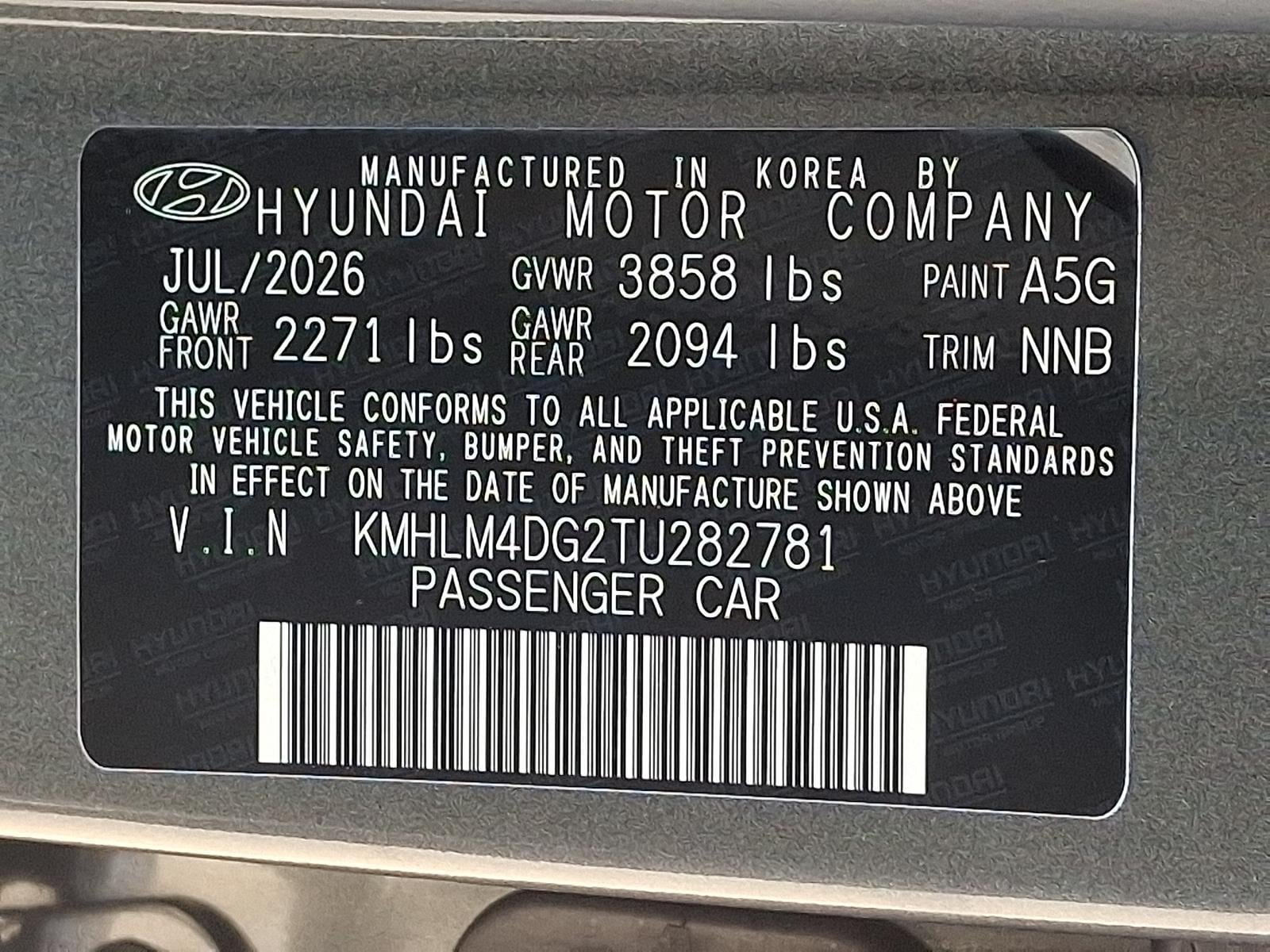 New 2026 Hyundai Elantra SEL Sport FWD image 17
