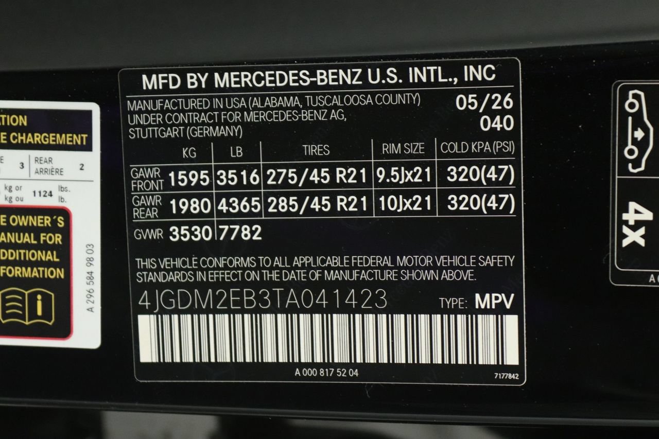 New 2026 Mercedes-Benz EQS 400 4MATIC SUV image 12