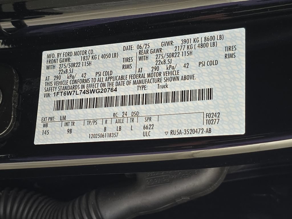 Used 2025 Ford F150 Lightning Platinum AWD/4WD image 34