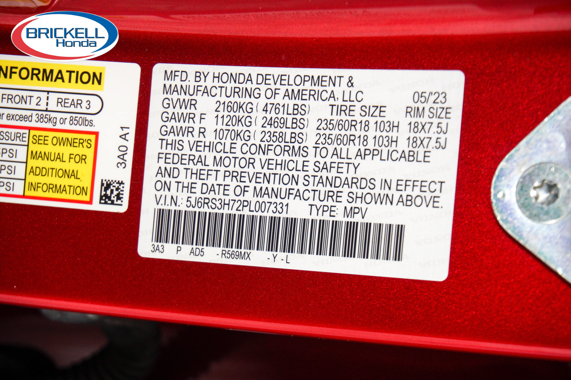 Certified 2023 Honda CR-V EX-L image 40