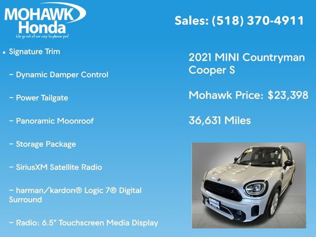 Used 2021 MINI Cooper Countryman S w/ Premium Package AWD/4WD image 14