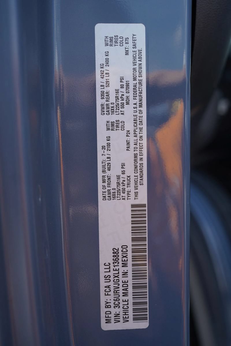 Used 2020 RAM ProMaster 3500 FWD image 26