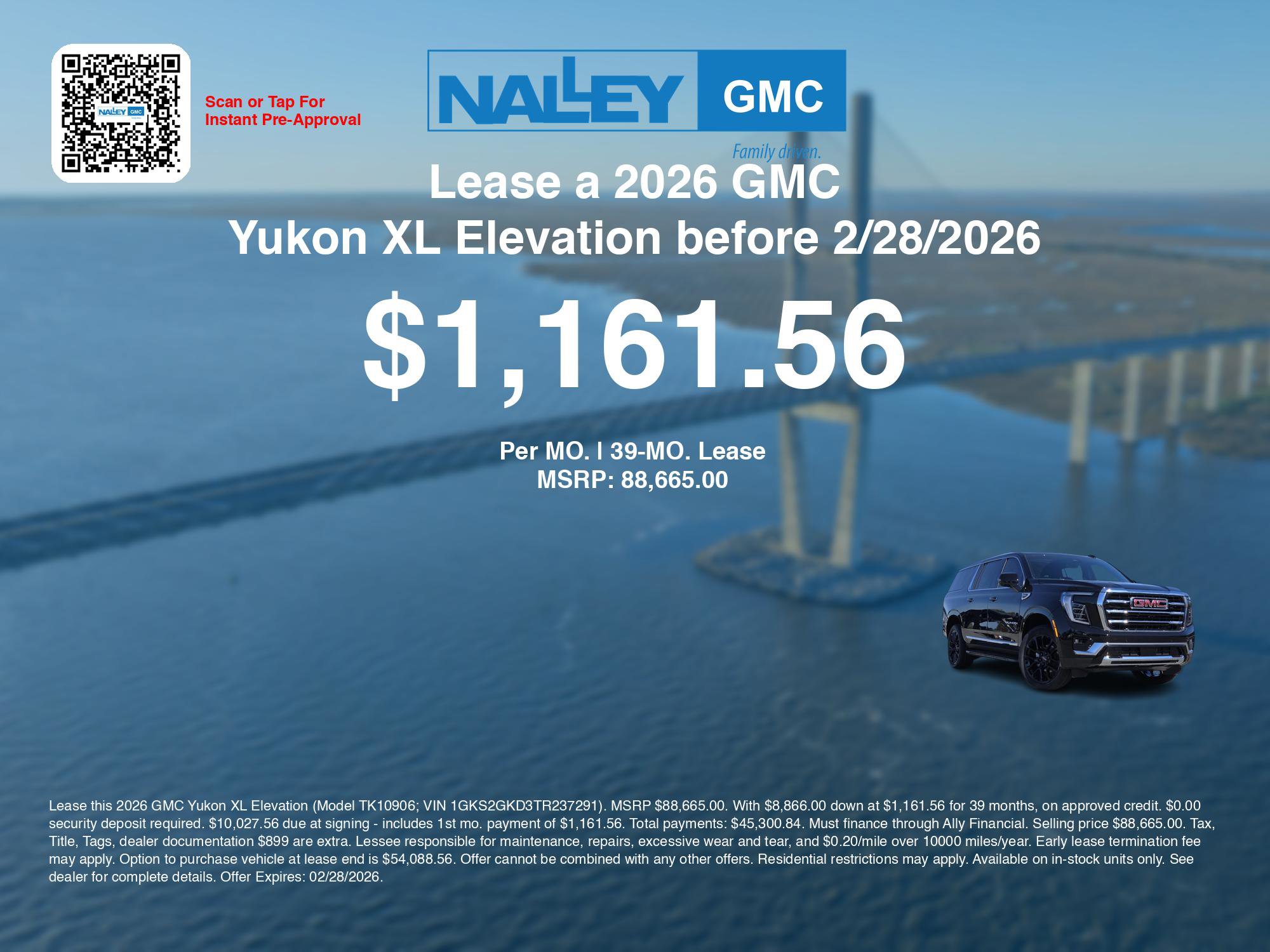 New 2026 GMC Yukon XL Elevation w/ Elevation Premium Package image 3