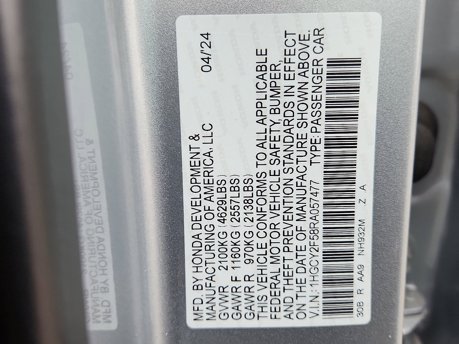 Used 2024 Honda Accord Sport image 28