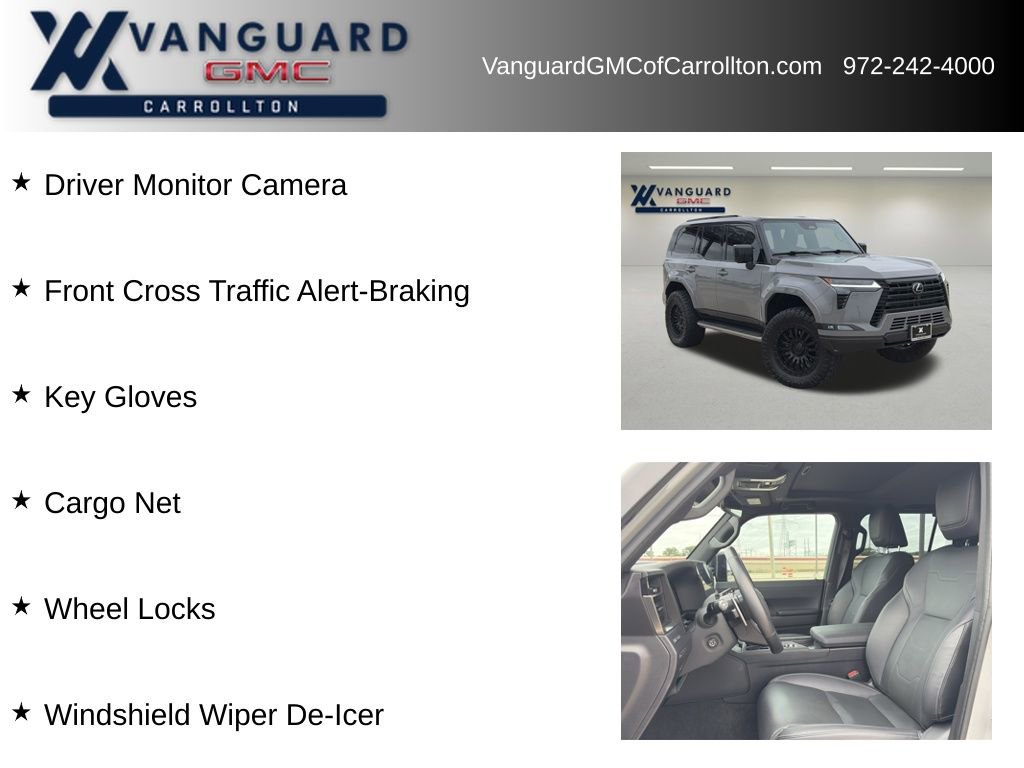 Used 2025 Lexus GX 550 w/ Accessory Package (Z1) AWD/4WD image 12