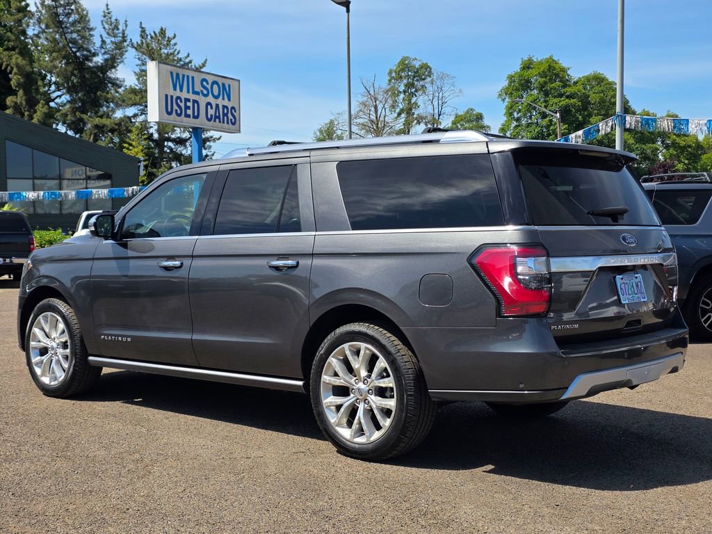 Used 2019 Ford Expedition Max Platinum AWD/4WD image 2