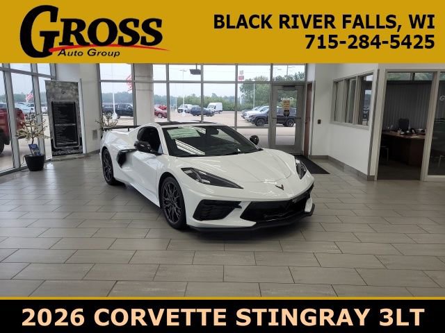 New 2026 Chevrolet Corvette Stingray Premium Cpe w/ Z51 Performance Package