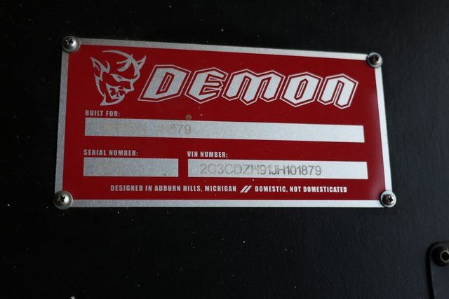 Used 2018 Dodge Challenger SRT Demon RWD image 7