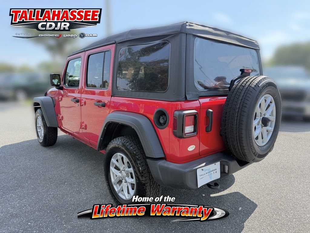 Used 2023 Jeep Wrangler Unlimited Sport AWD/4WD image 4
