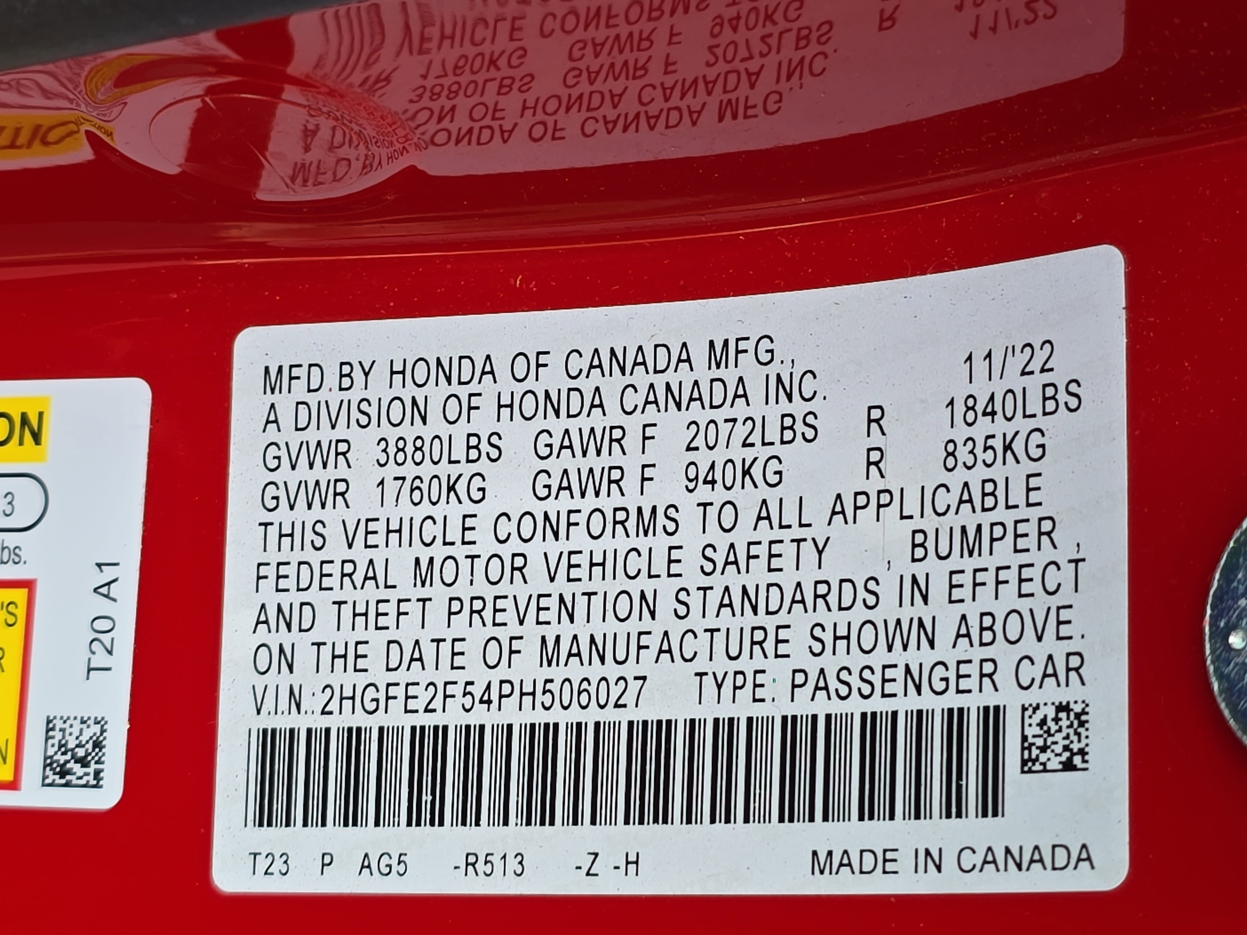 Used 2023 Honda Civic Sport image 34