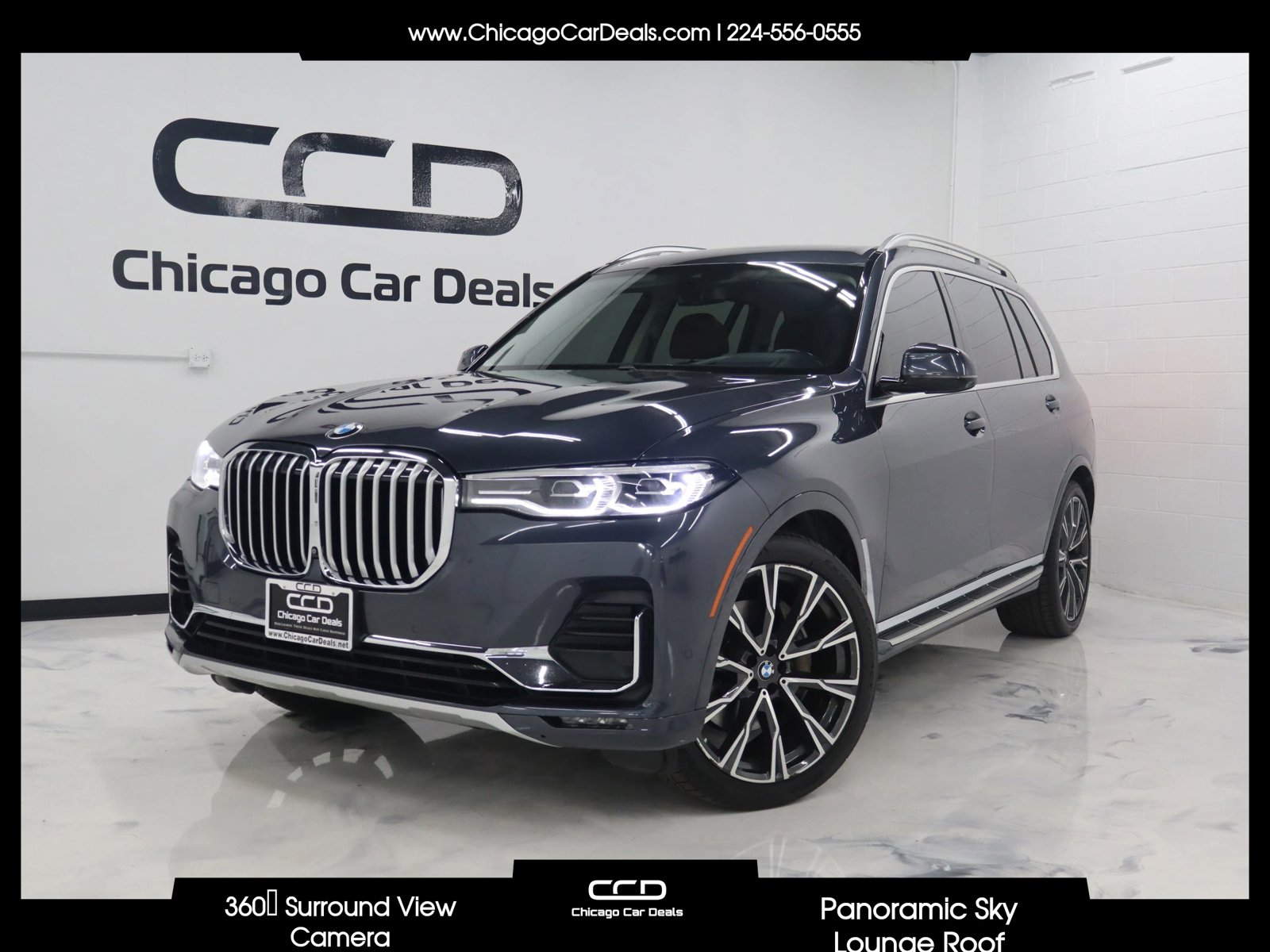 Used 2019 BMW X7 xDrive40i w/ Premium Package AWD/4WD image 1
