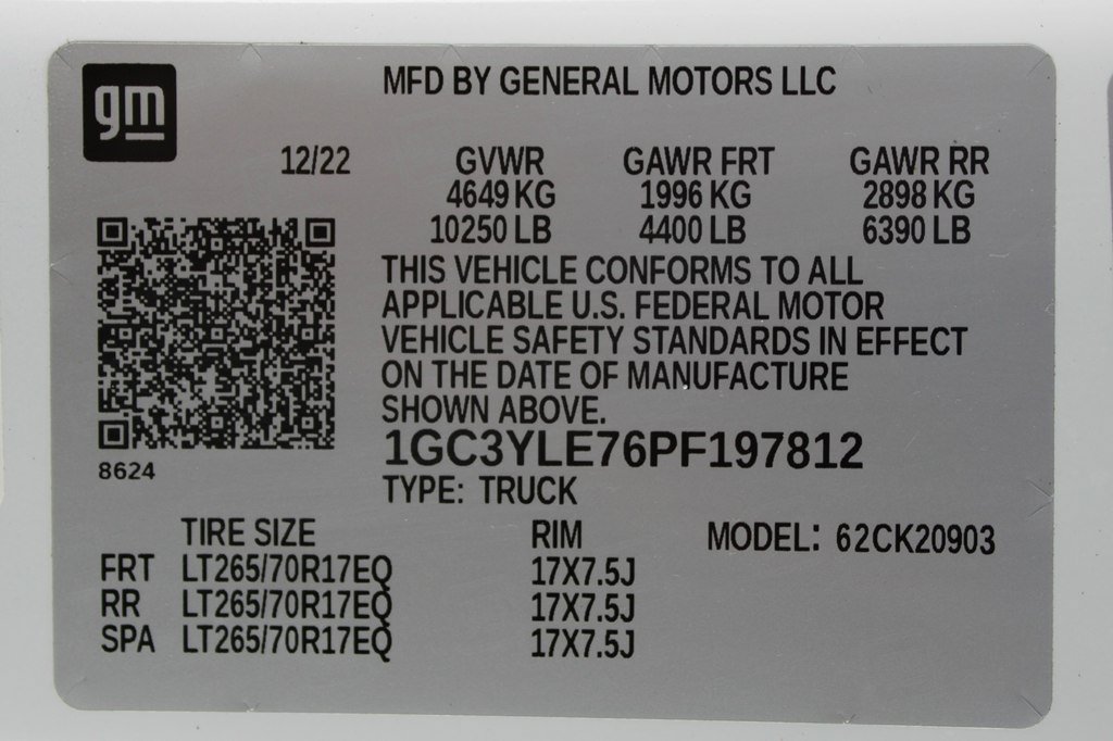 Used 2023 Chevrolet Silverado 2500 W/T w/ WT Convenience Package AWD/4WD image 32