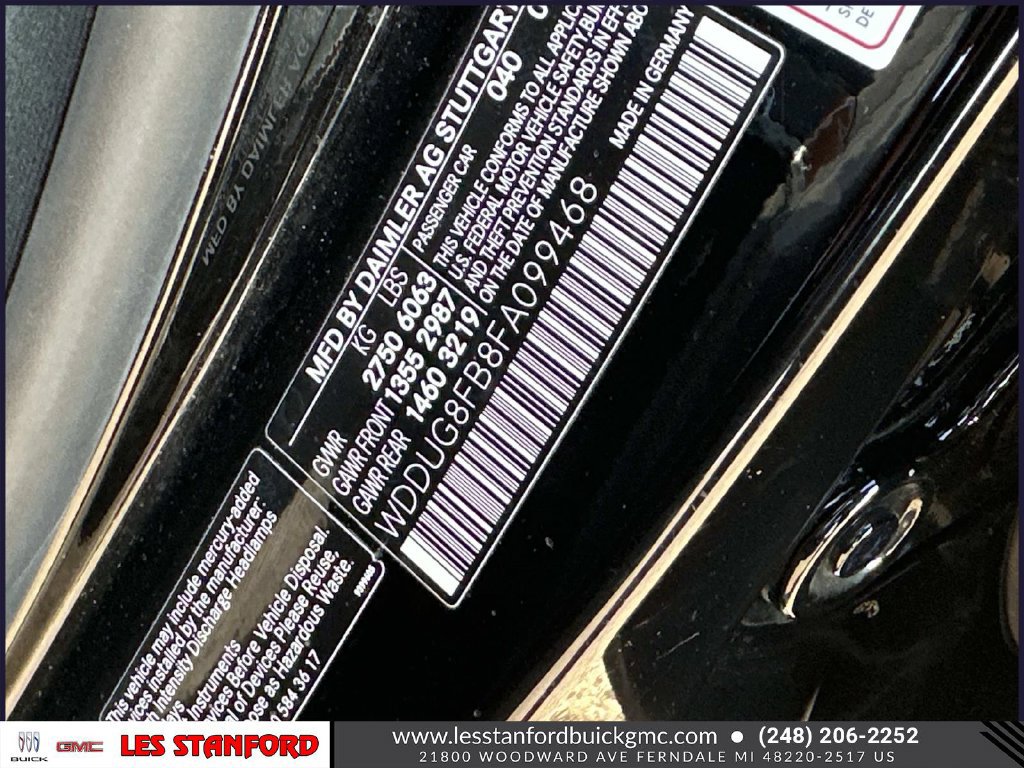 Used 2015 Mercedes-Benz S 550 4MATIC Sedan image 20