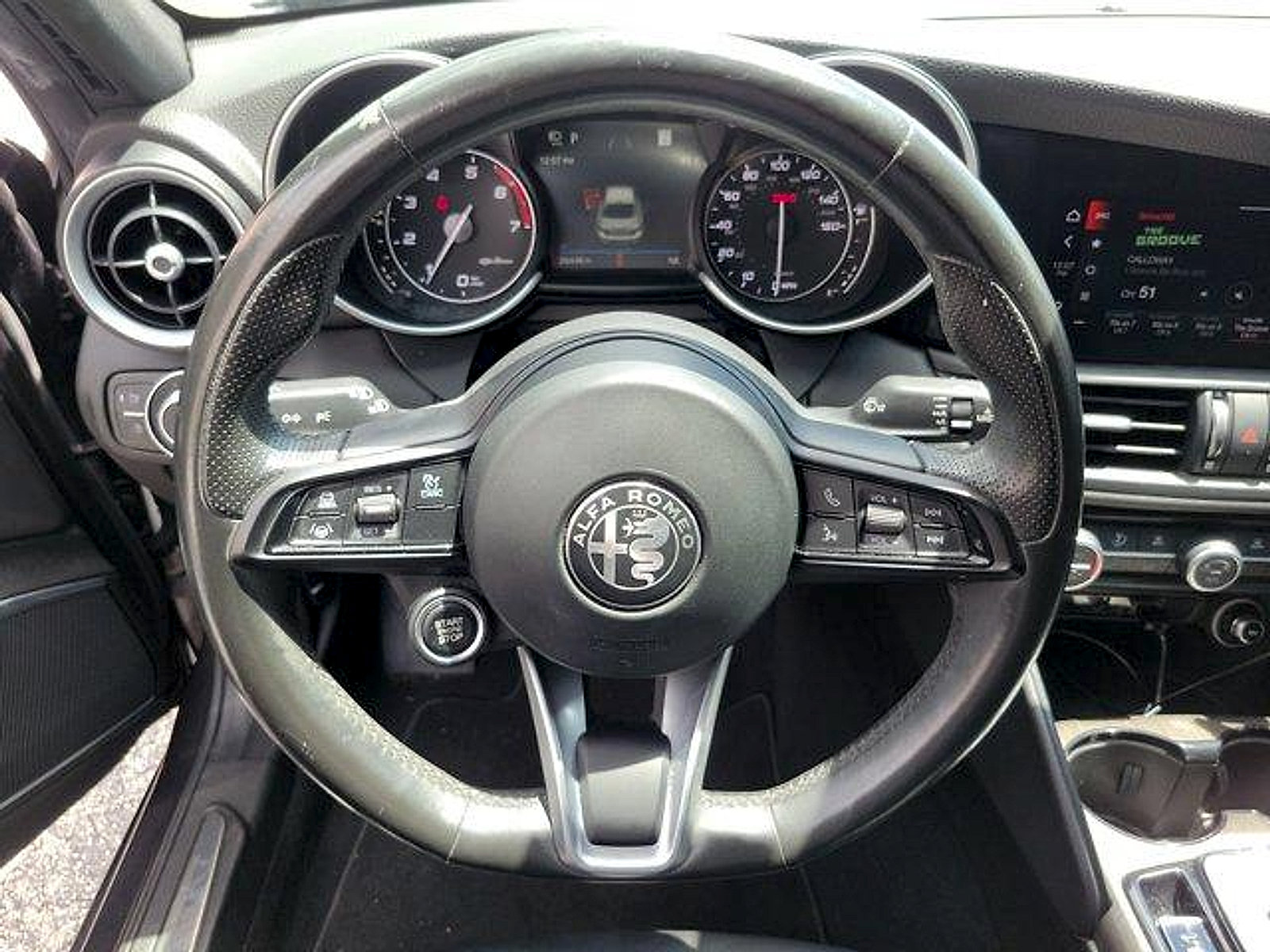 Used 2023 Alfa Romeo Giulia Ti w/ Active Assist Plus Package RWD image 23
